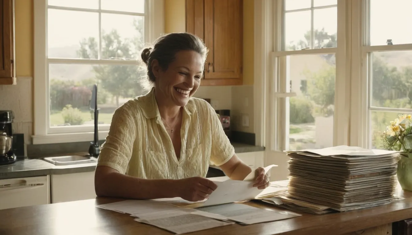 Friendly homeowner reviewing window photos at a table near a bright window in San Jacinto